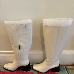 Brand new Vince Camuto Sangeti knee high boots! Extra wide calf with square toe!